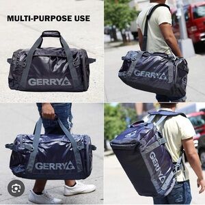 Gerry Weber Men's Stylish Black Duffel Bag